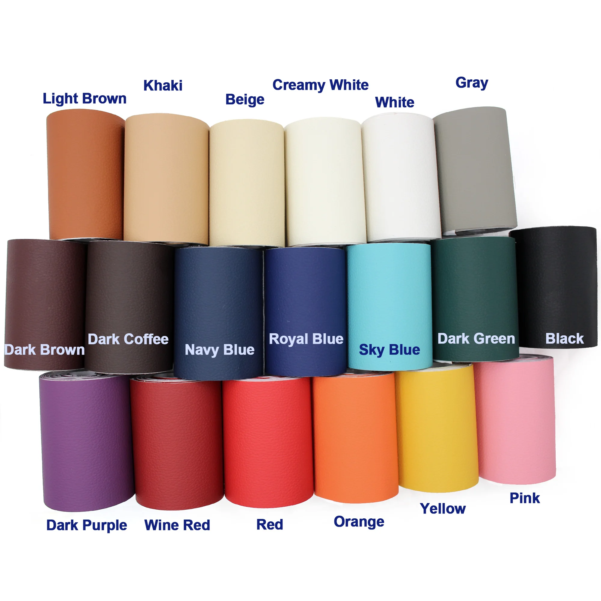 Leather Repair Tape Leather Repair Material Self Adhesive for Sofa Desk Chair Automotive Interior