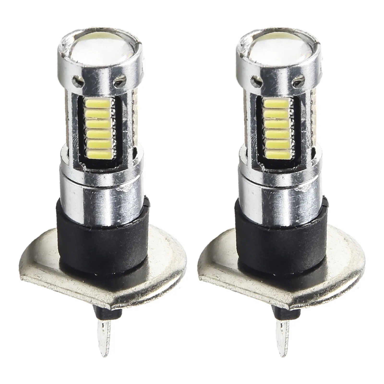 

H1 LED Fog Light Bulbs Kit 6000k White Daytime Running Driving Bulb Conversion Light DRL Ultra-Bright 4014 Chip Car Lamp