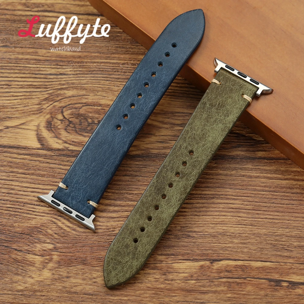 Vintage Genuine Leather Cowhide Watch Straps – Premium Quality Watchband