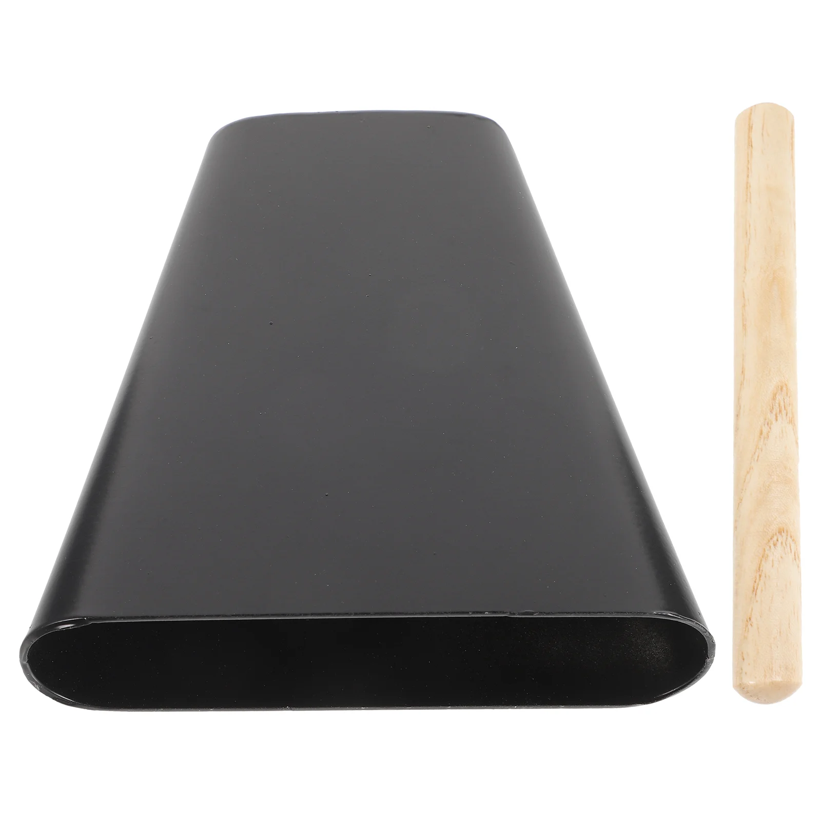 

Cowbell Bass Stick Kids Percussion Instrument Drum Beater Children Cheering Bell Metal Balck Noise Maker