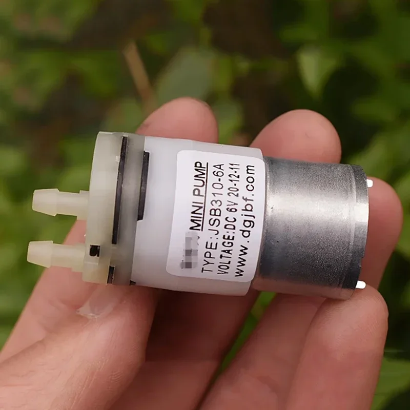 JSB310 DC 5V 6V Micro Mini 310 Motor Diaphragm Water Pump Negative Pressure Self-priming Suction Pump DIY Water Dispenser Tank