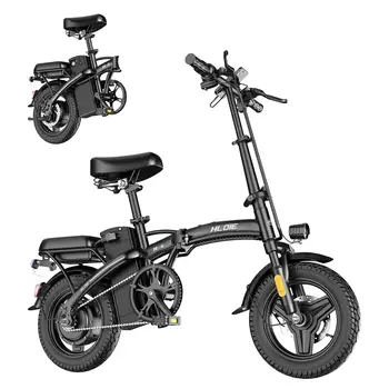 14” Folding Electric Bike 500W 23MPH 1
