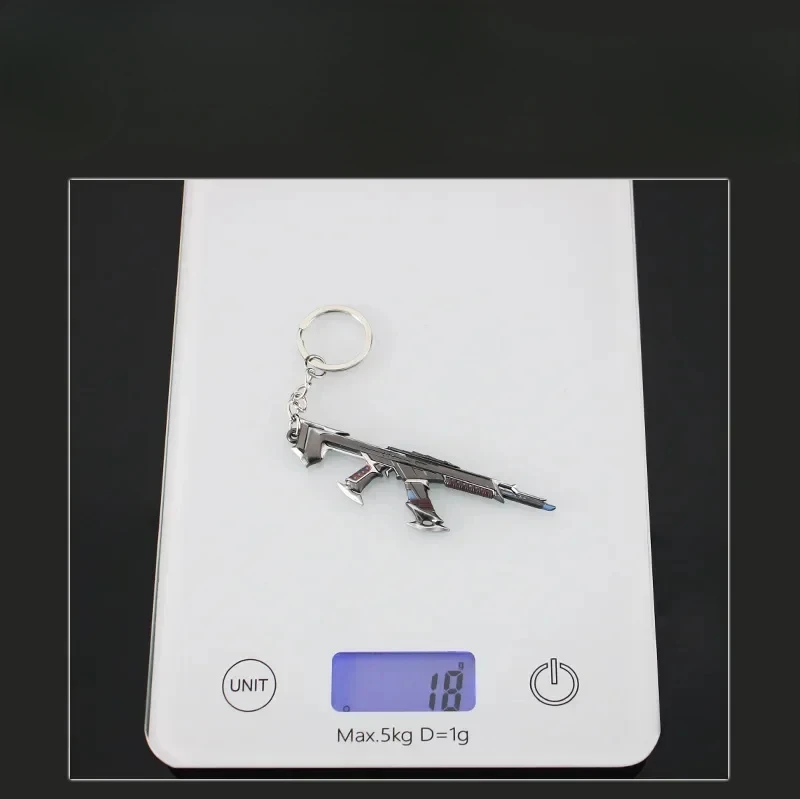 New 9cm Valorant Kuronami No Yaiba Vandal Melee Hoodlum Metal Model Samurai Sword Weapon Model Keychain Decoration Gifts Toy Kid 4