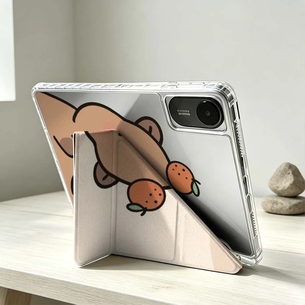 Cartoon Capybara Soft Tablet Case