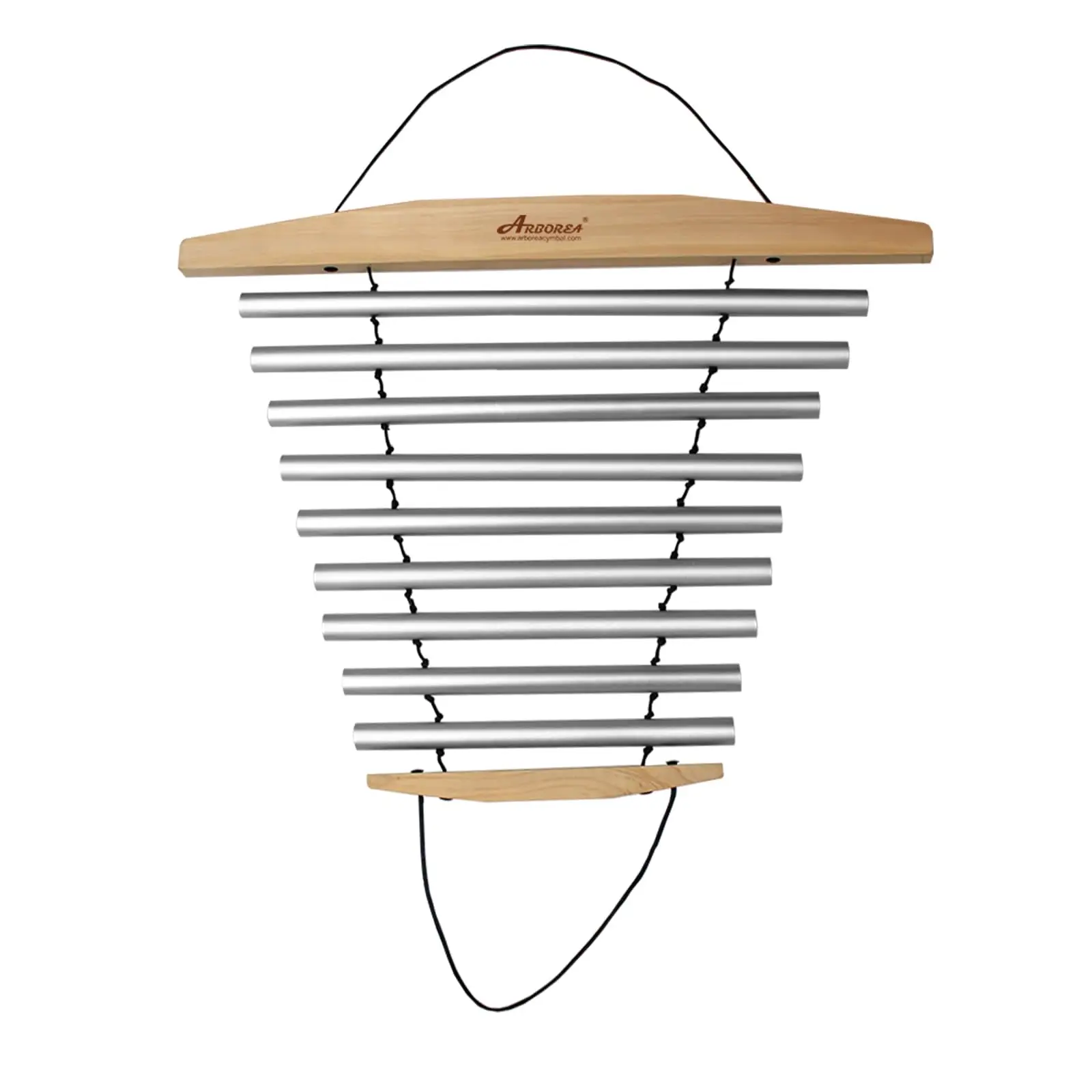 Arborea Swinging Wind Chimes with Stick Ringtones Yoga Meditation Sound Healing Percussion Musical Instrument 9 Tone