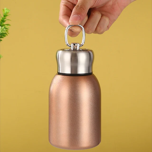 1pc 300ml Insulated Stainless Steel Travel Mug - Keeps Drinks Hot Or Cold for Hours - Perfect for Camping and Travel. 3