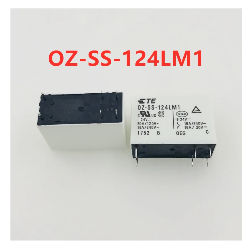 

10pcs/lot TE 16A 240VAC 6-Pins PCB Power Relay OZ-SS-124LM1