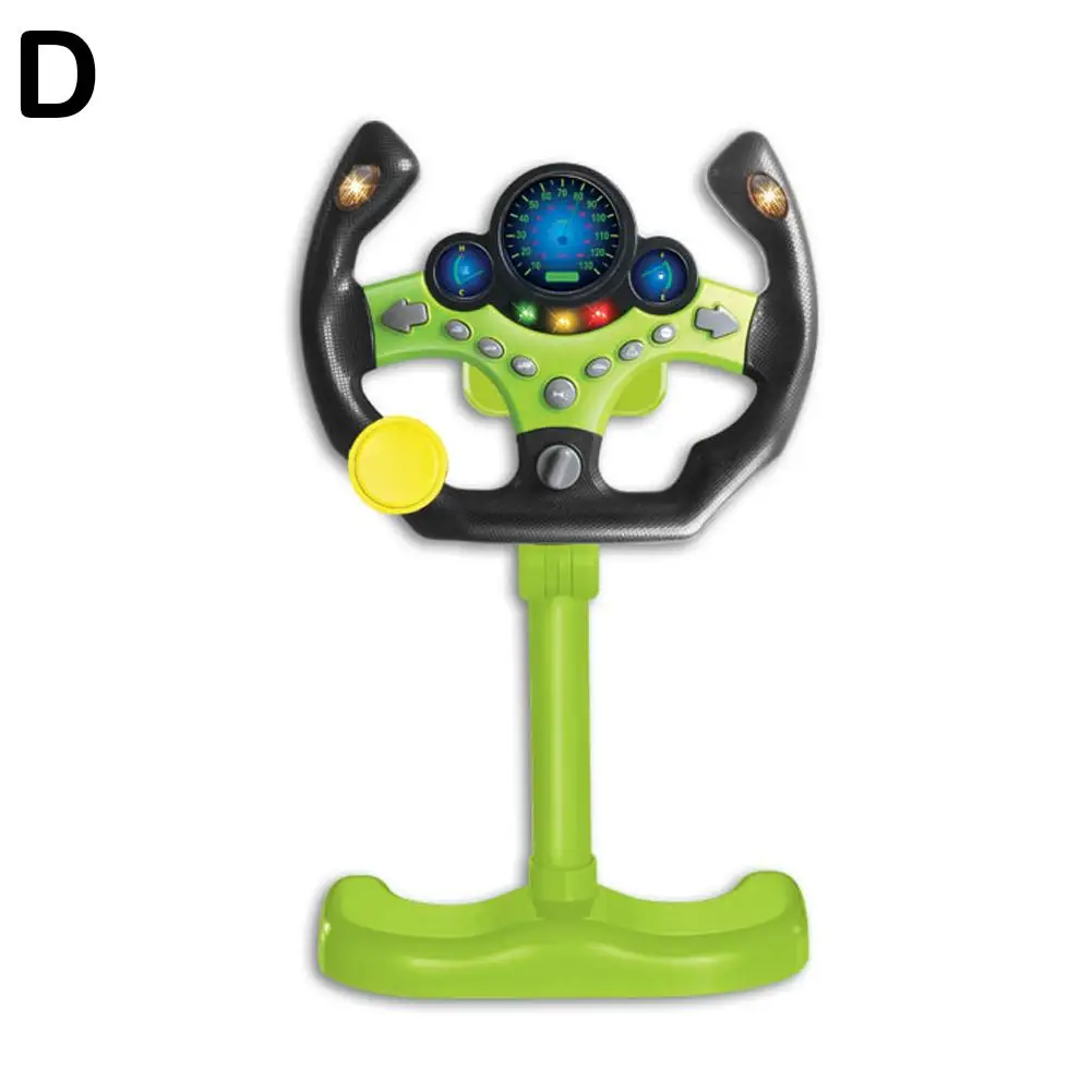 הדמיית נהיגה במכונית copilot גלגל צעצועים לתינוקות עם ילדים מוסיקת צעצועים חינוכית