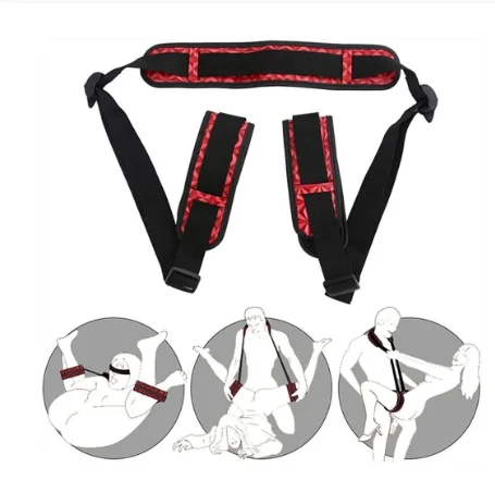 Sex Swing BDSM Set Bondage Restraint With Adjustable Waist Support Belt Sex Toy Adults Body Games Cooperation For Women Couple
