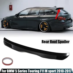 High Quality Rear Roof Spoiler Trunk Wing Boot Cover For BMW 5 Series F11 535i Touring M Sport 2010-2017 Car Styling