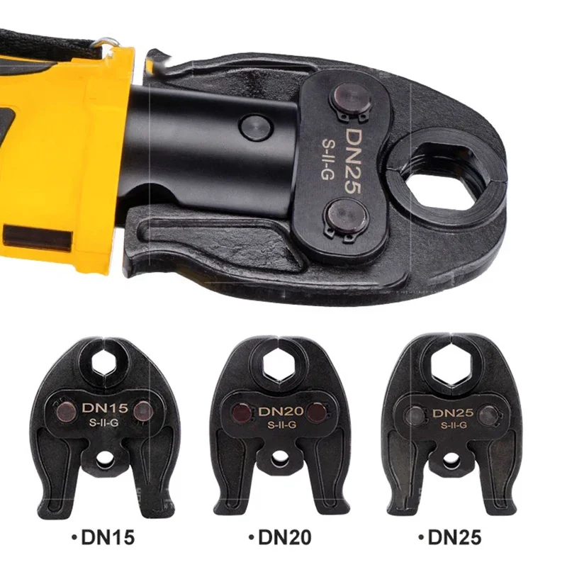 HHYD-1532 Rechargeable Portable Hydraulic Tong Electric Pipe Wrench Thin Wall Stainless Steel Clamping Electro-hydraulic pliers 4