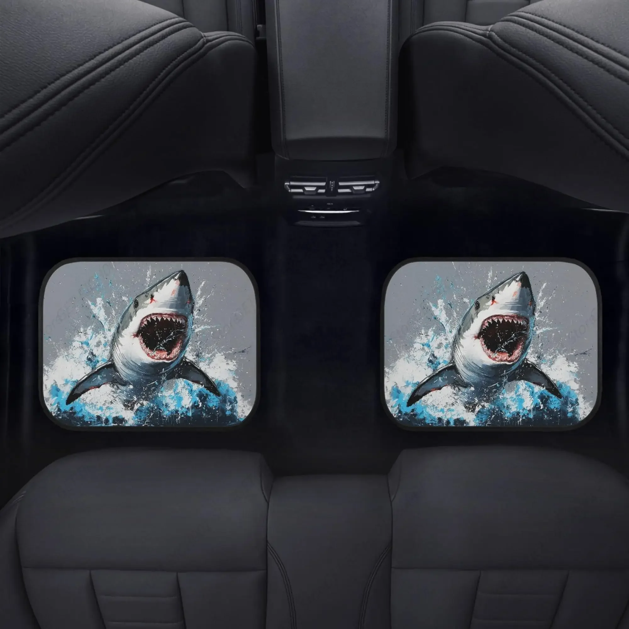 Shark Car Floor Mats 4