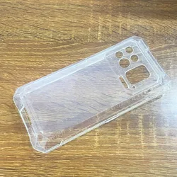 Premium Soft TPU Silicone Protective Phone Case - Durable Back Cover & Shell Coque for DOOGEE S200 max (Transparent)