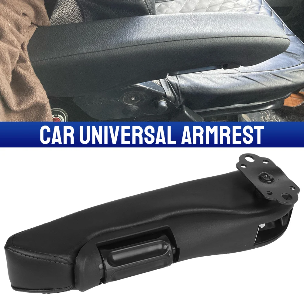 Universal Hand Elbow Support Adjustable Car Center Console Arm Rest Box Left Right Side Armrest For Truck Trailer RV Caravan center console armrest car armrest box