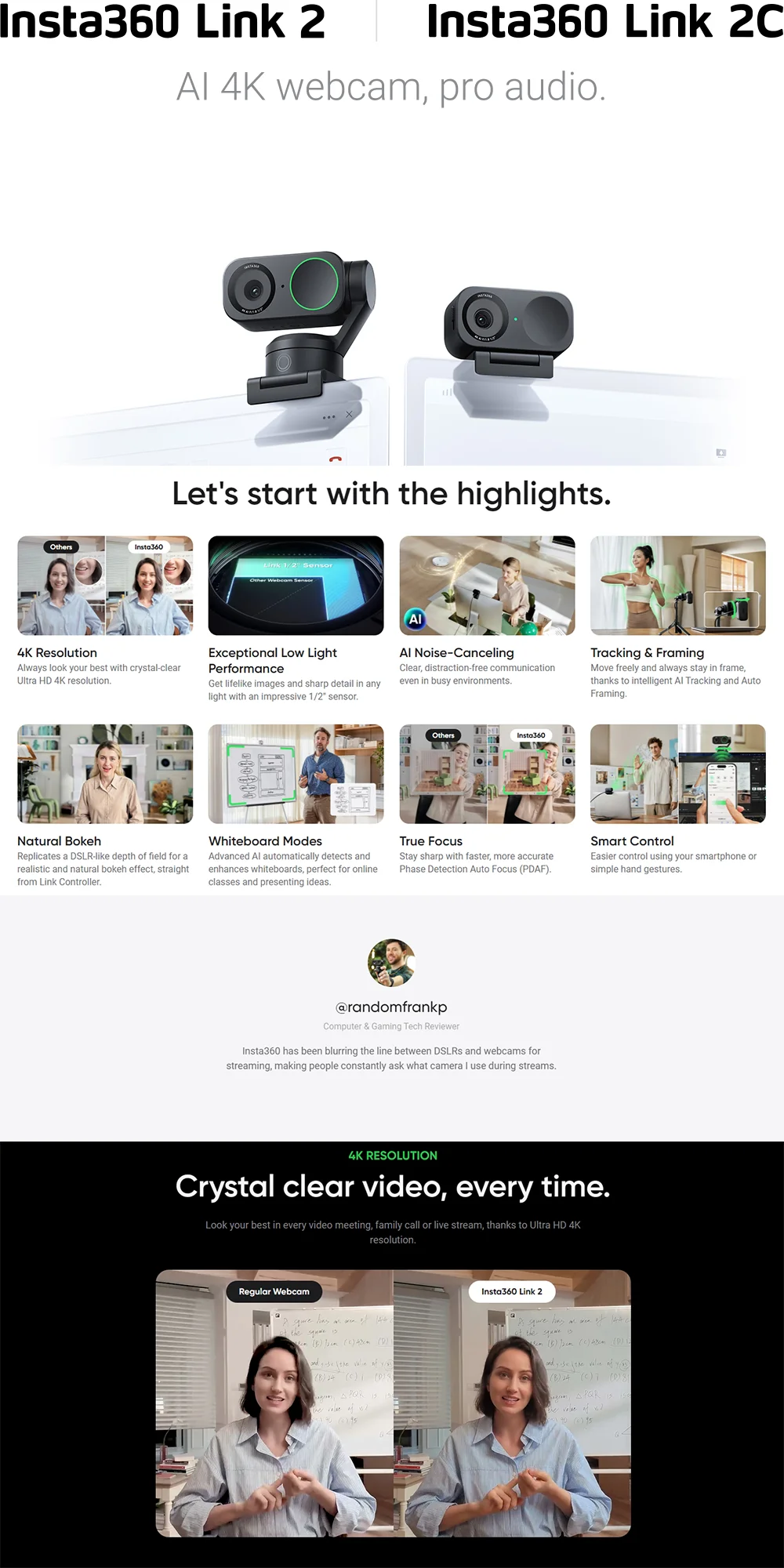 Camara Web ETOE Soporte De Trípode Para Cámaras De Proyectores