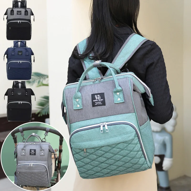 Mommy Diaper Bags Baby Stroller Hanging Bag Mother Large Capacity Nappy Backpacks Changing Mat Baby Nursing Bags diaper backpack,stroller organizer bags,diaper bag