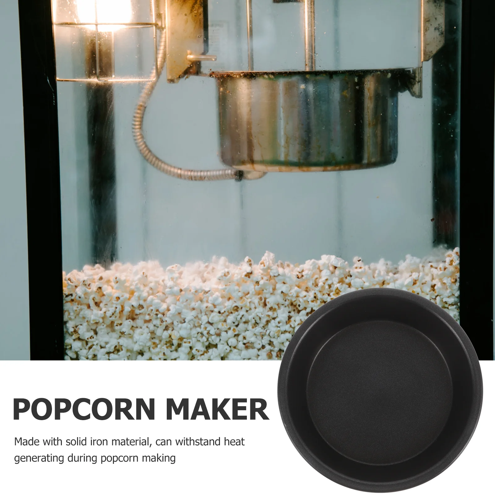 Popcorn Machine Replacement Pot Pots Commercial Liner Anti-stick Cooking Inner Universal Maker Part Container