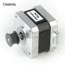 3D Printer 42-34 Stepper Motor X Axis Z Axis With Synchronous Wheel For Ender-3 CR-10 Ender-5 CR-6 SE CR-X 3D Printer