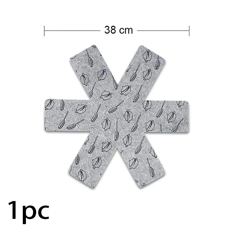 Non-Stick Cookware Surface Protector Pads - Prevents Scratching and Heat Insulation