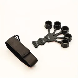 Finger Gripper Hand Strengthening Tool for Recovery and Exercise (Black)