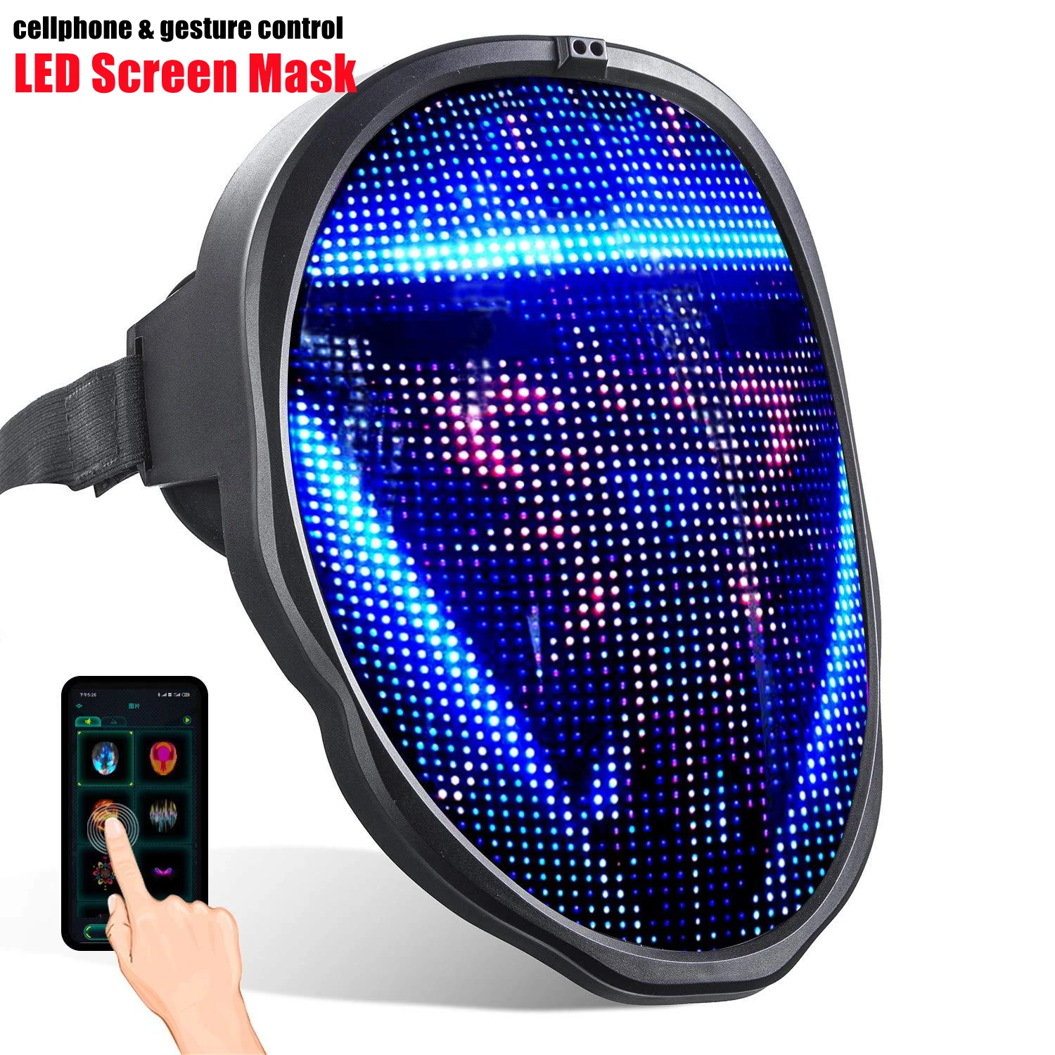 Купить светодиодную маску. Маска РГБ. Светодиодная маска led Mask. Светодиодная RGB маска. Маска со светодиодным дисплеем.