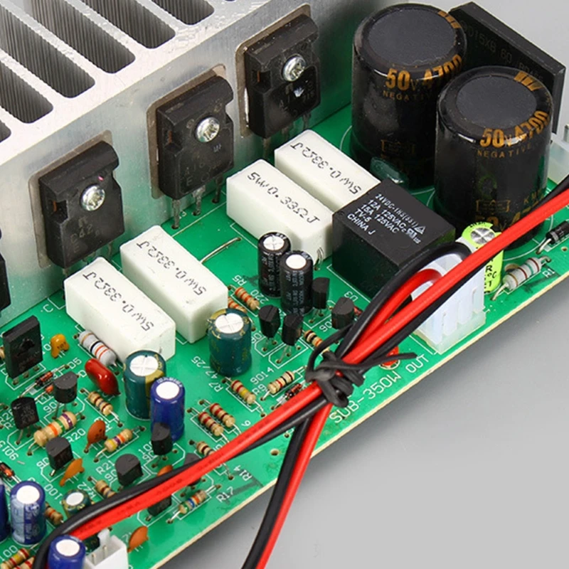 amplificador estéreo, para alto-falante diy, dual ac, 24v-28v