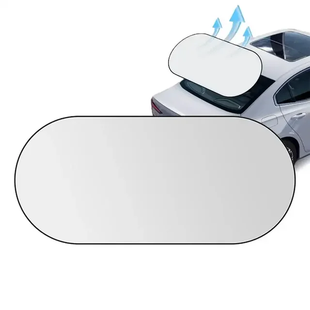 Car Sun Shade UV Protection Folding Auto Rear Window Sunshade Universal automobile Back Window Sunshade 4