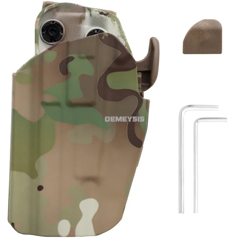 Tactical Right Left Gun Holster Shooting Hunting Airsoft Pistols Holder for GLOCK 17 20 21 22 31 37 SIG P225 TAURUS PT840 PT845 4