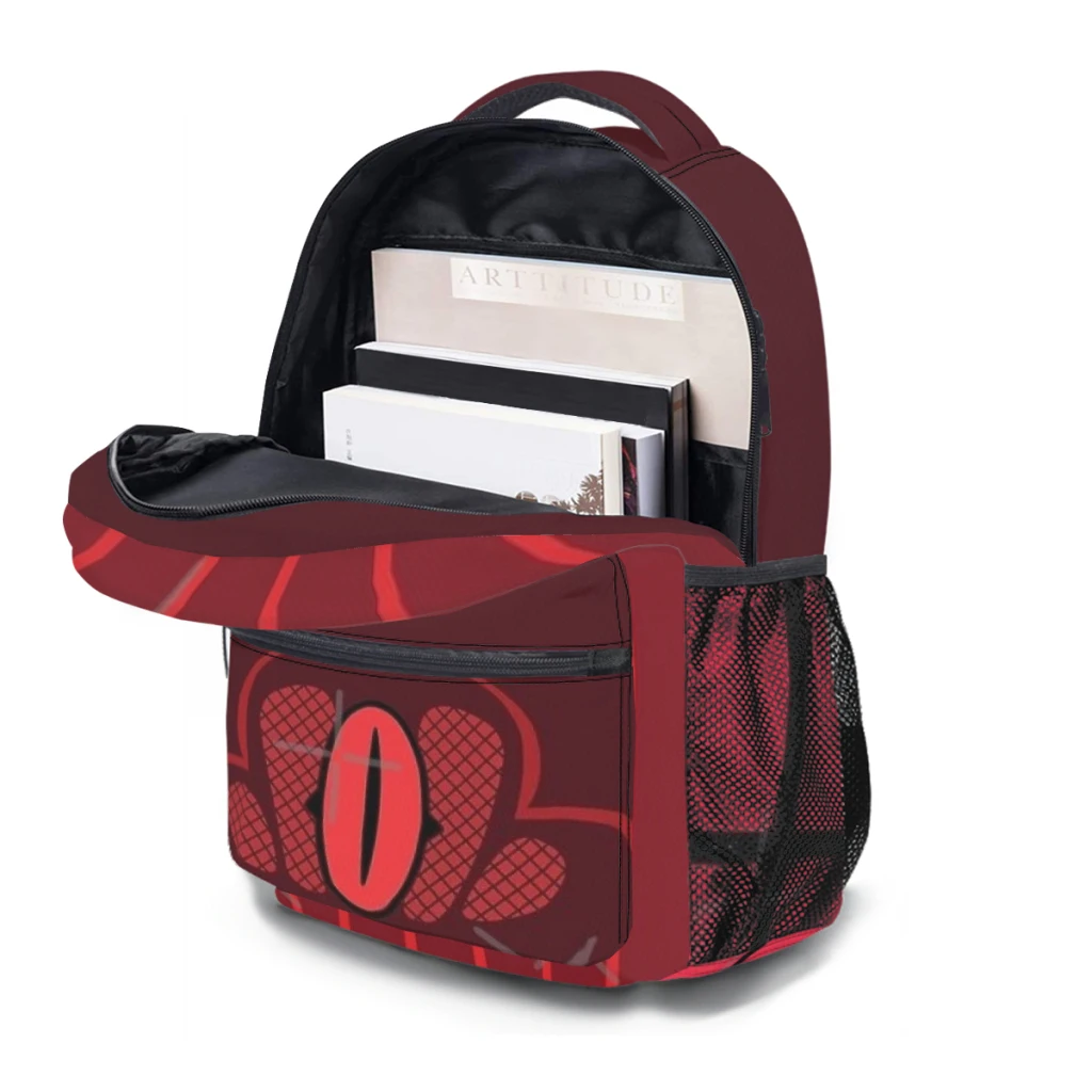 Hazbin-Hotel-Alastor New Female Fashion High Waterproof College Backpack Laptop Travel Book Bag 17inch 4