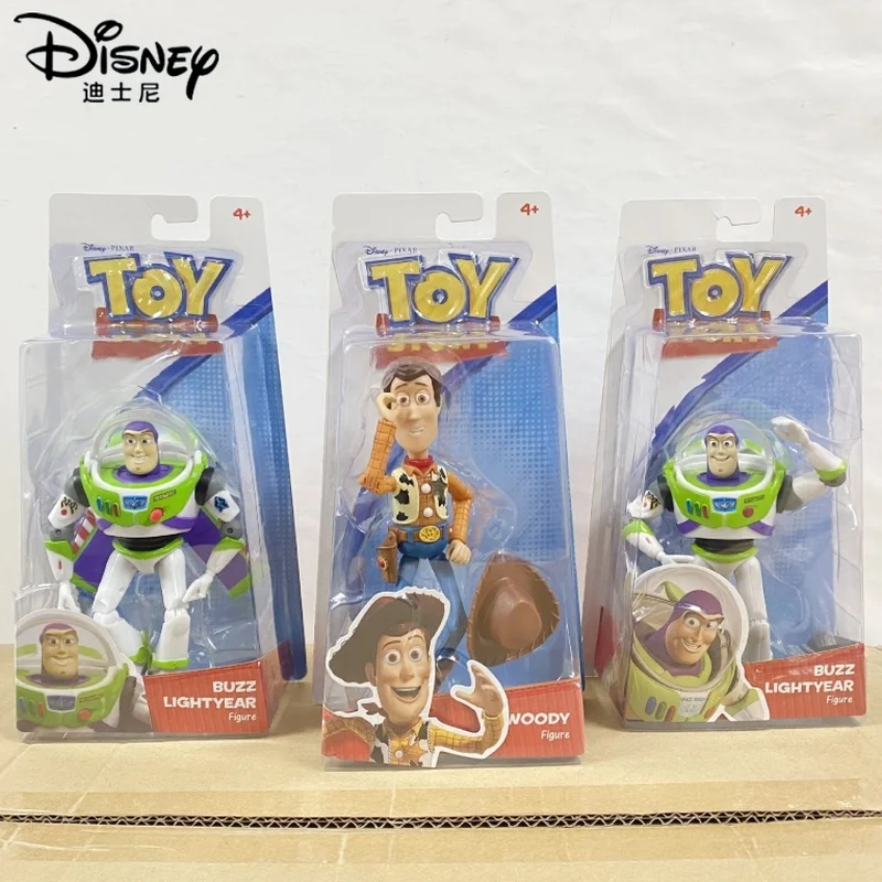 2023 Hot 28Cm Toy Story 4 Buzz Lightyear Talking Pvc Action Figure Collection Modello Giocattolo Regalo Di Natale Di Compleanno