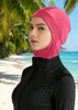 1 pièces Burkini Femme Hijab bain bain Hijab femmes été plage instantané Turban casquette