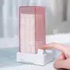 Detachable Cotton Pad Storage Box Rectangular Plastic Auto Cotton Pad Dispenser Cosmetic Cotton Container Makeup Organizer Boxes 3