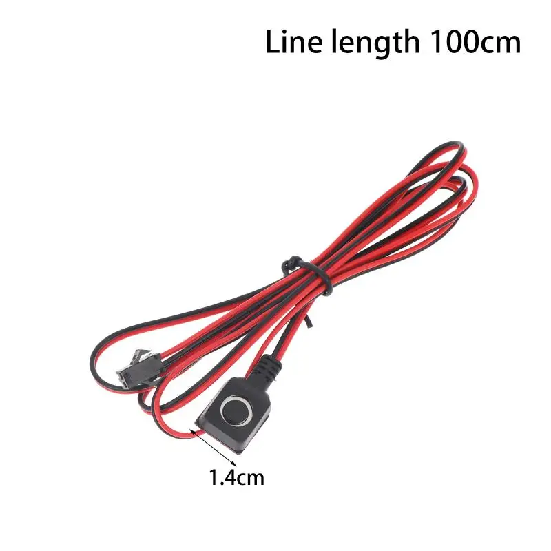 1/5pcs 약 100cm 자동차 보안 경보 스위치 버튼 자동차 안전 시스템 용 플라스틱 비상 공황 푸시 스위치 1/5pcs