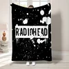 R-Radiohead Anime Blanket for Decorative Sofa Bedspread on the Bed Fluffy Soft Blankets Boho Home Decor Bedroom Decoration Throw 6