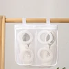 Shoes Laundry Bag Coarse Net Dirty Canvas Shoes Storage Pouch Hangbag Sneakers Wash Protection Sleeve Lazy only 4