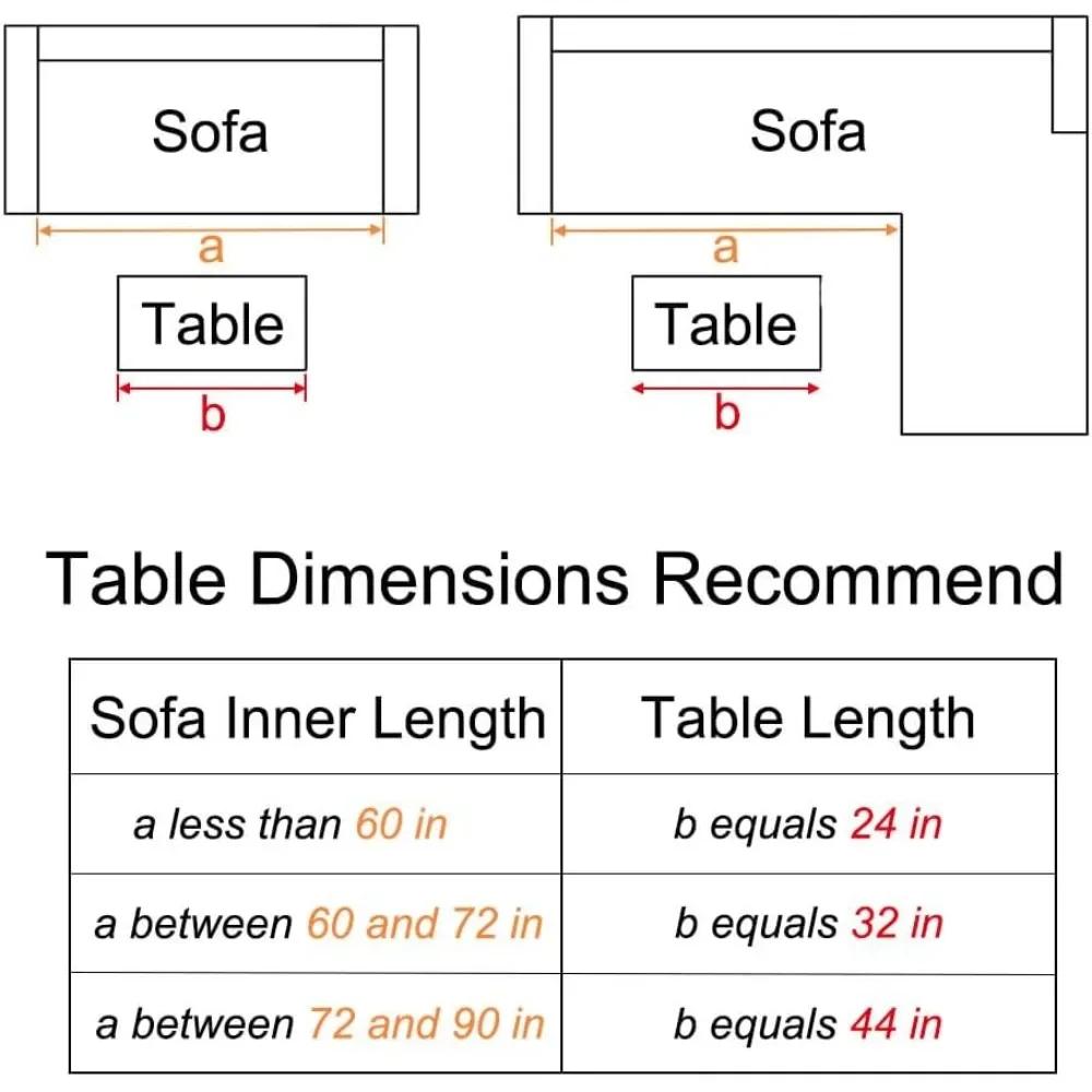 Premium Acrylic Coffee Table, Thick Clear Tea Table, Multipurpose Waterfall Rectangle Lucite Table, Multipurpose Waterfall 2