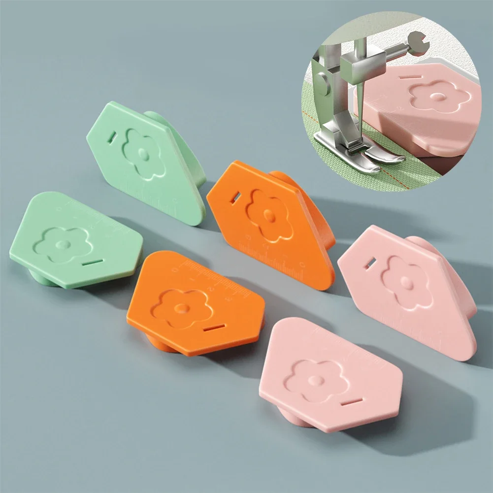 Anti Slip Grip Strong Magnetic Suction Sewing Machine Tool Multifunctional Ruler Universal Polygonal Anti Curling Positioner