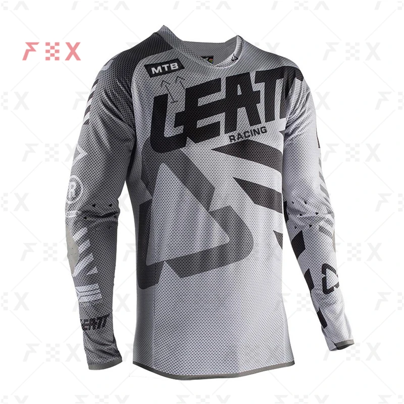 cycling jersey motorcycle mountain bike team downhill jersey Offroad MX bicycle locomotive shirt cross country mountain bike mtb leatt racing
