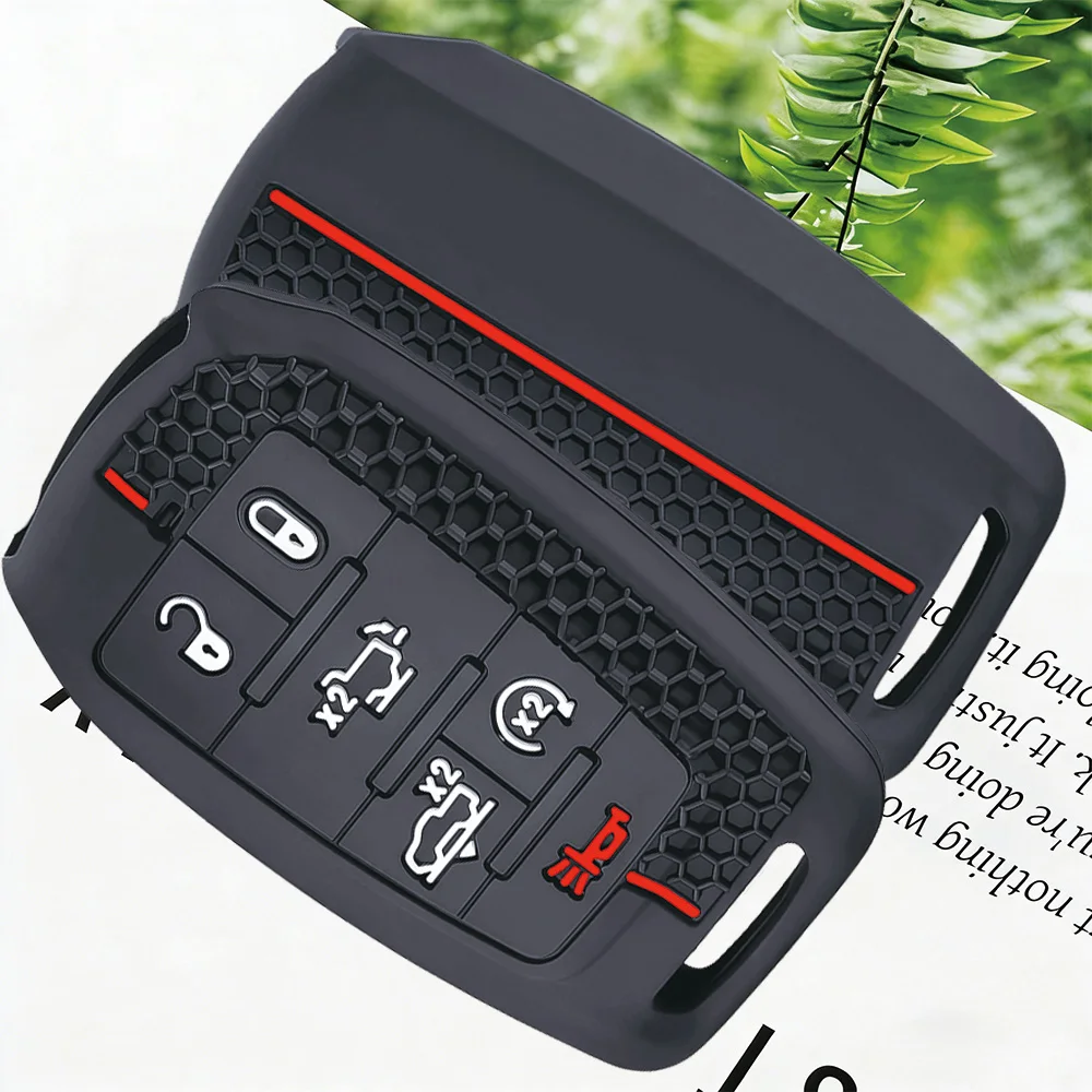 Durable Silicone Car Key Cover - Premium Keychain Accessory Shell