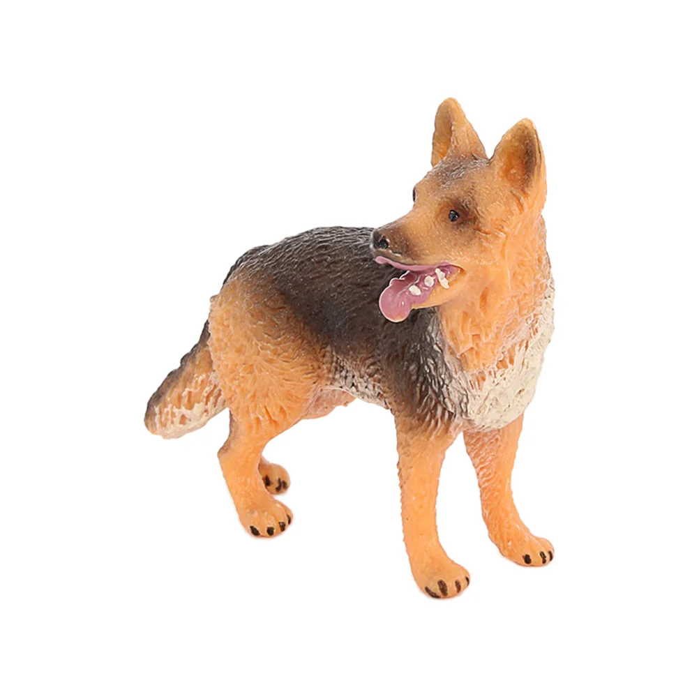 

Wolf Dog Model Figurines Toys Ornament Models Decorate Kids Cognitive Plastic Child