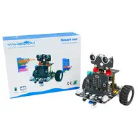 Microbit-Voiture Robot Intelligente V2, Kit de Tournesol Électronique, Ensembles STEM Dos pour Enfants, Codage et Pigments, ApprentiCumbria 2
