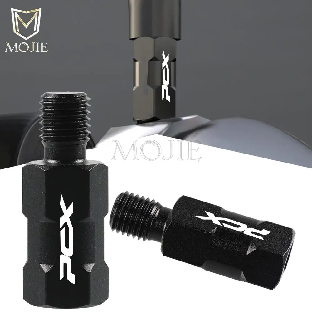 Per Gilera Nexus 125/250/300/500 Per Honda Pcx125 Pcx150 Pcx160 2002-2024 Moto Universale M8/10 Mirror Adapter Screw Riser