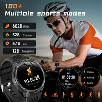 2026 New T-Rex3 Pro 1100mAh Battery Smart Watch GPS path 5ATM Waterproof Sports Run tracker Outdoors Compass Military Smartwatch - Image 4