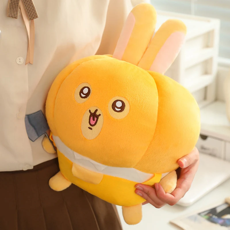 Cute Pumpkin Rabbit Plush Toy Soft Stuffed Doll for Christmas