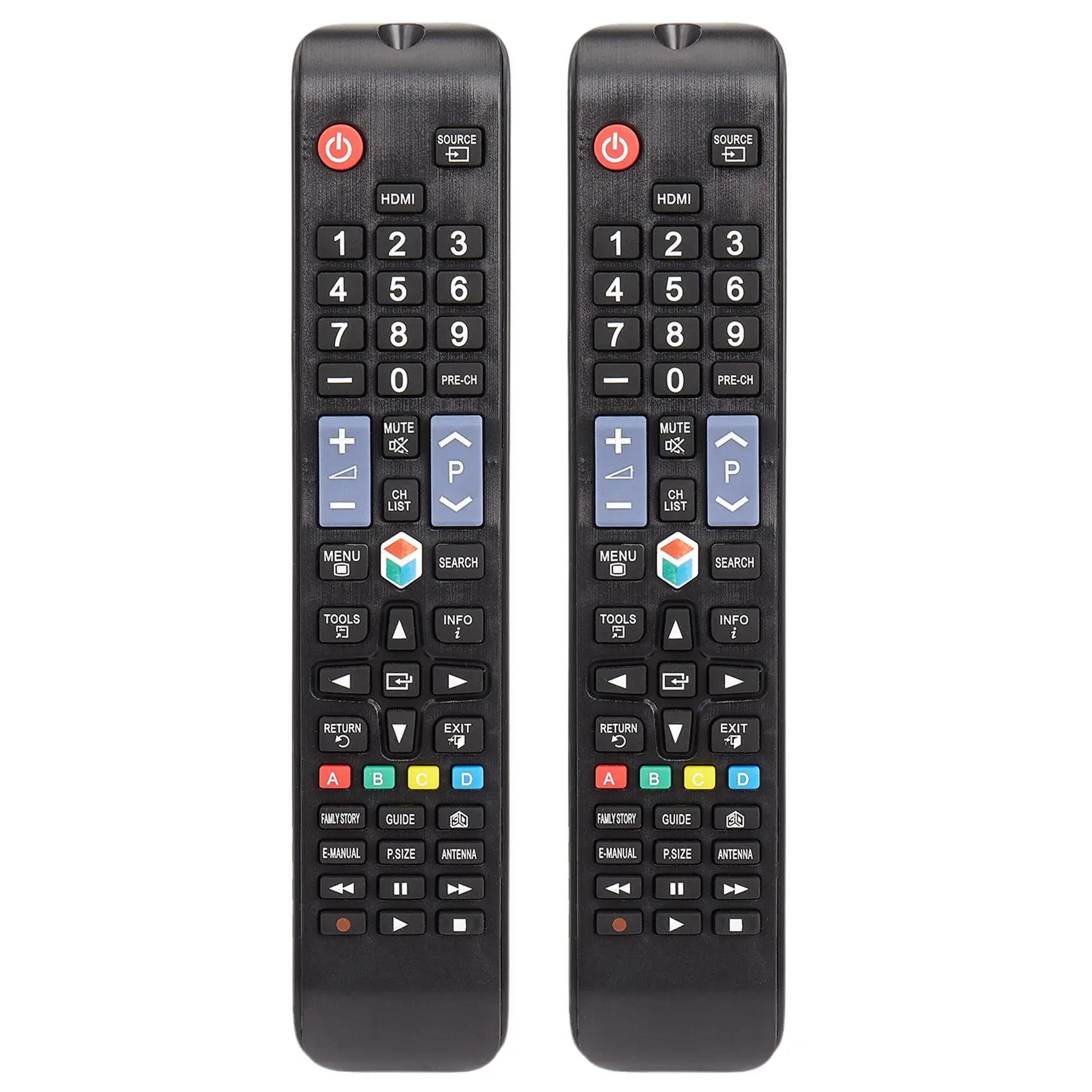 2X Nuovo Telecomando Guality Per Samsung Aa59-00594A Smart Tv 3D Aa59-00581A Aa59-00582A Aa59-00638A