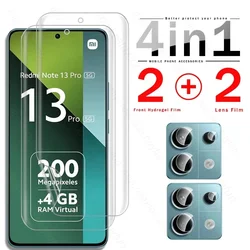 4 - in - 1 Hydrogel Film Screen Protector and Case for Note 13 ProPlus (4In1 2Front 2Lens)