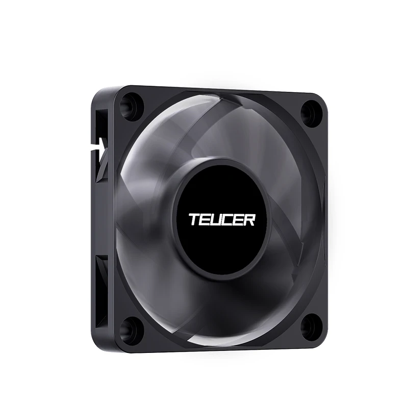TEUCER UT-6010 Chassis Cooling Fan 6cm Small Size Fan 12V Suitable for CPU Desktop Computer