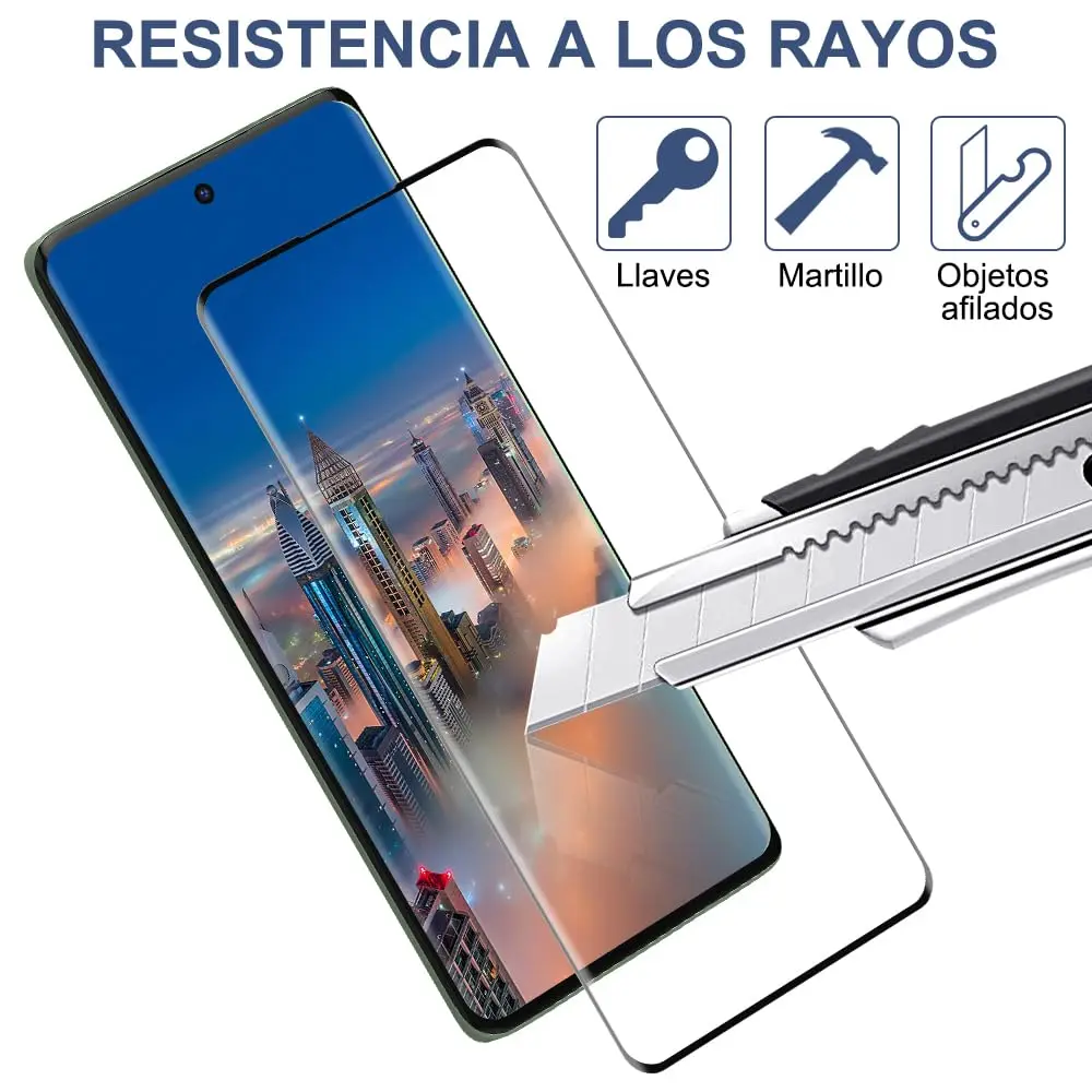 Ultra Clear 3D Curve Screen Protector - Premium Tempered Glass, High Aluminum, HD 9H, Anti-Scratch