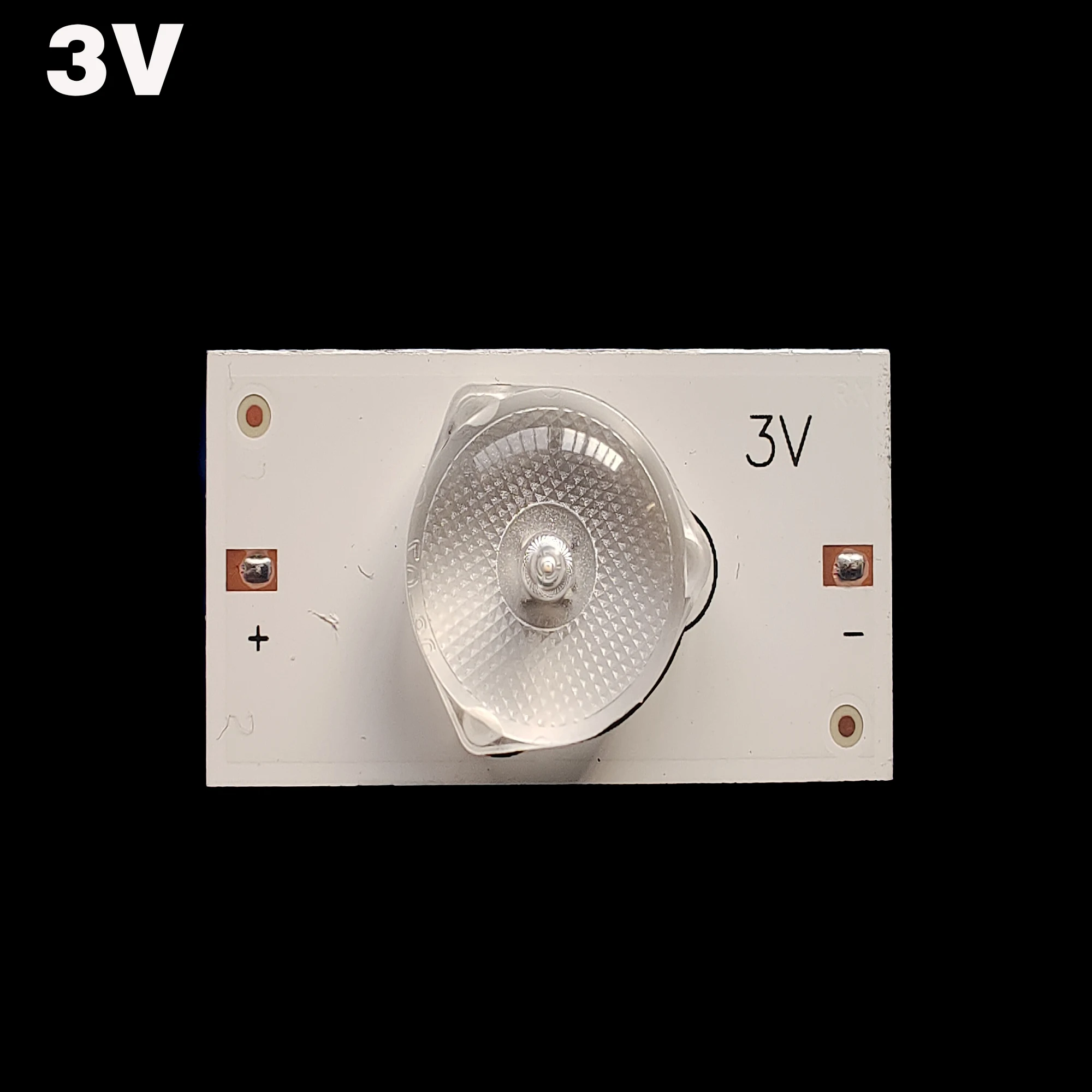 Pcsuniversal Led Backlight Strip 6v 3v Smd Contas de Luz com Óptica Len Fliter para 3265 Polegada Led tv Reparação Manutenção Simples 100 - Imagem 2