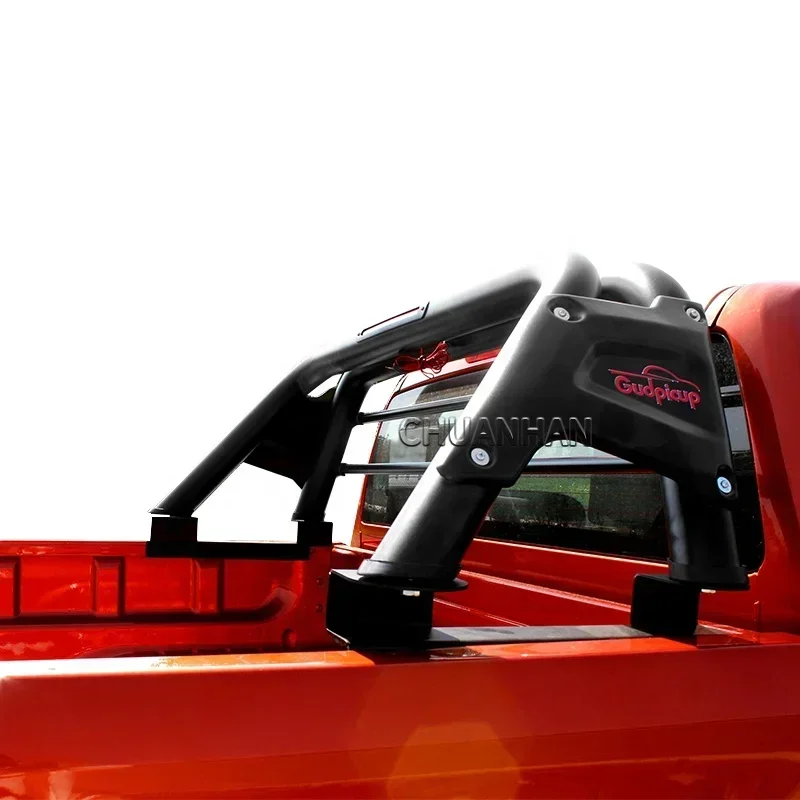 black universal 4X4 roll bar for car accessories.